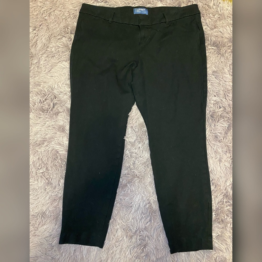 Black pixie pants